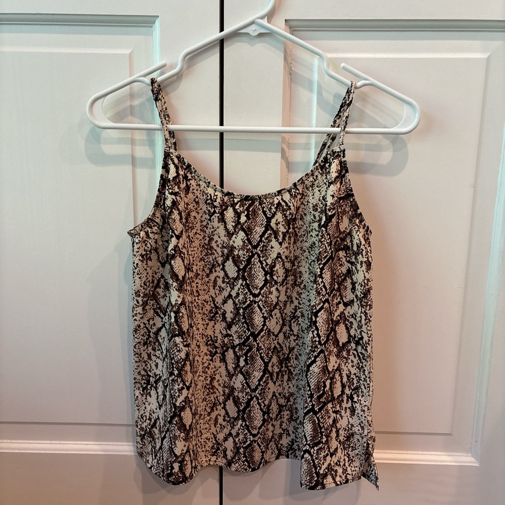 BB Dakota by Steve Madden Snake Print Women's Loose Fitting Top